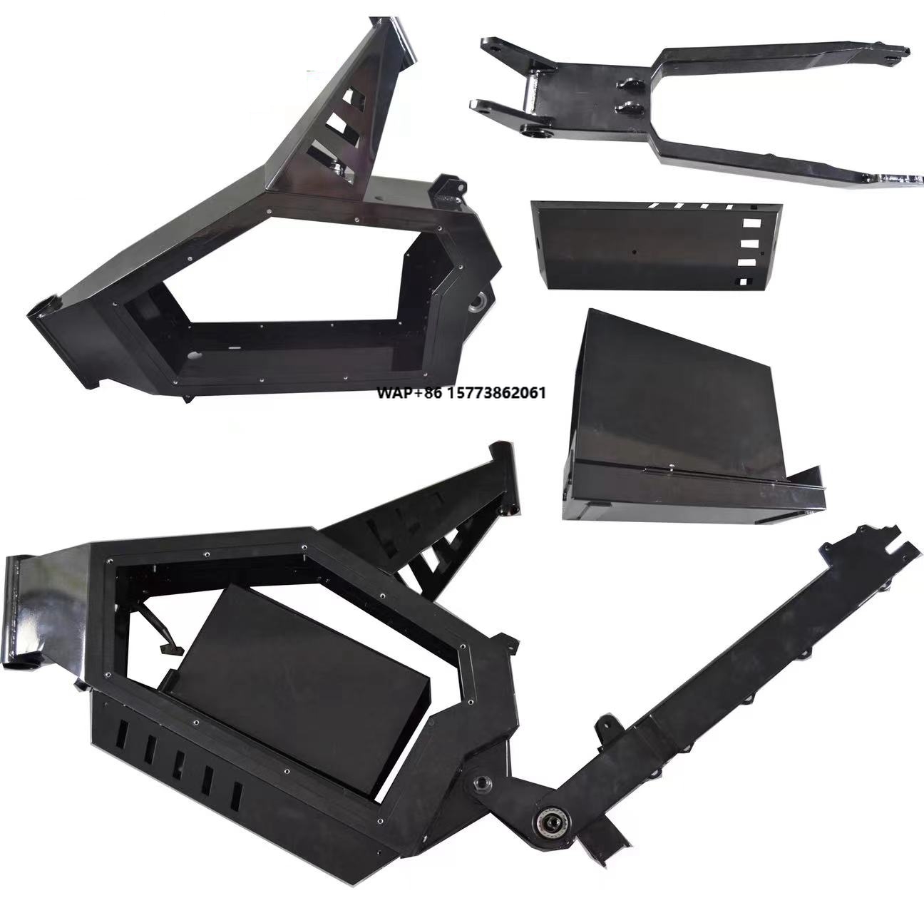 3000W Stealth Bomber Motor - Rama stalowa do roweru elektrycznego, terenowa,