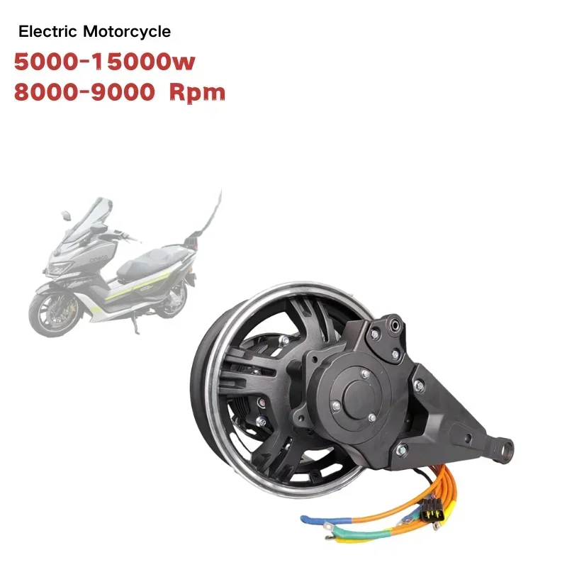 12000W Electric Motorcycle Hub Motor - Zestaw do konwersji motocykla na elektryczny