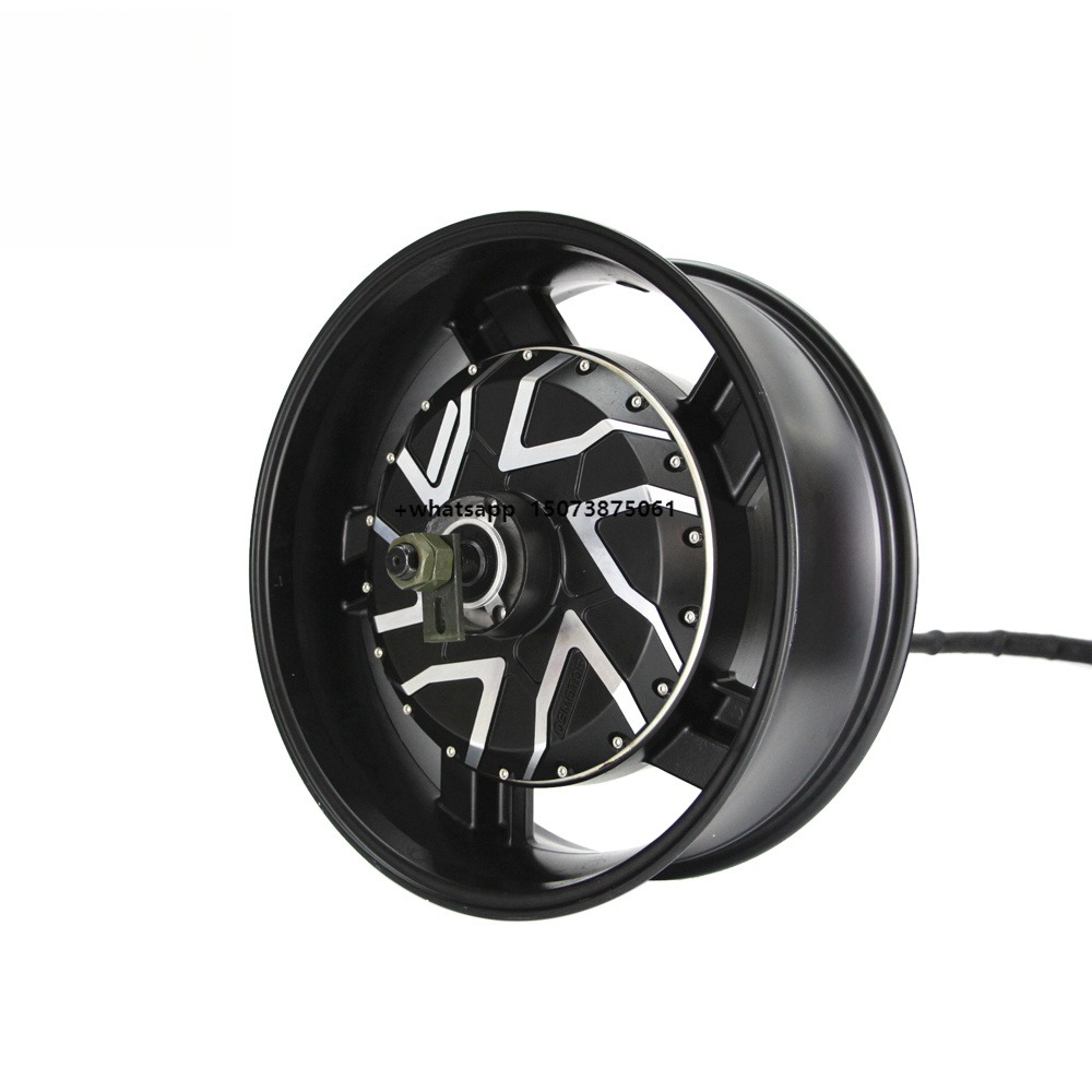 12000W Electric Motorcycle Hub Motor - QSMOTOR 17X6.0 Cala 273 12000W V4