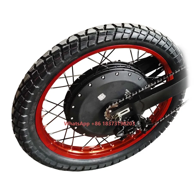 12000W Electric Motorcycle Hub Motor - Zestaw do konwersji motocykla/roweru elektrycznego QS273