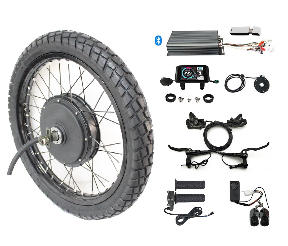 5000W Hub Motor Kit 72V - Zestaw do konwersji roweru elektrycznego z