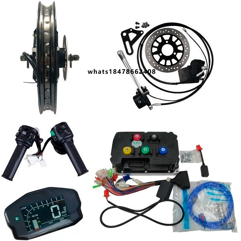 72V 8000W Brushless Hub Motor - Zestawy do konwersji z silnikiem bezszczotkowym