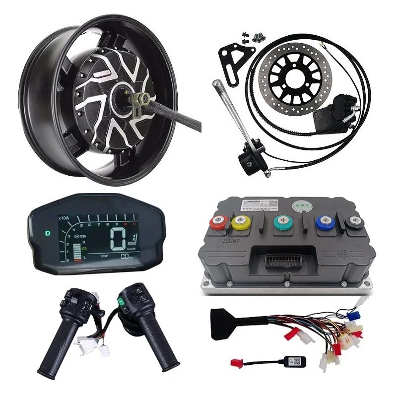12000W Electric Motorcycle Hub Motor - Zestawy silników elektrycznych do motocykli, silnik