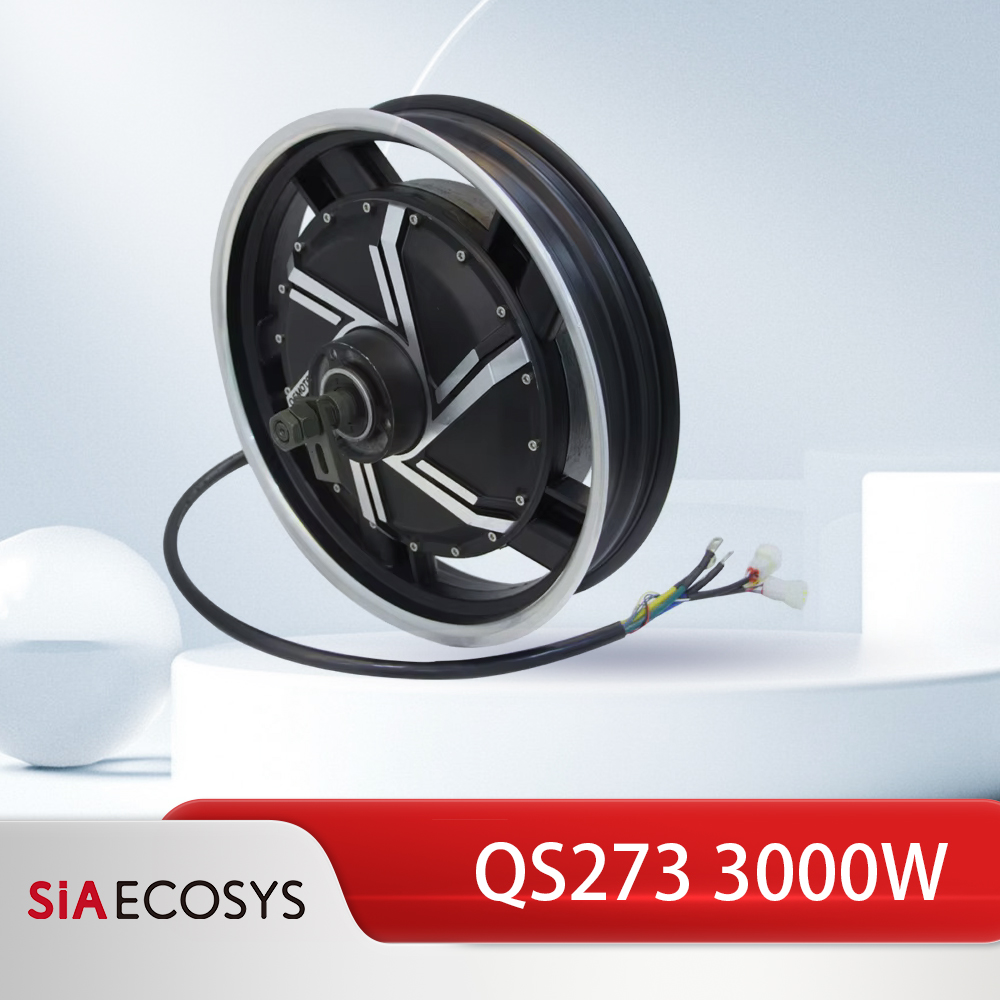 17 Inch Motorcycle Rim Hub Motor 72V - QSMOTOR QS273 17-calowy 3000W V3 72V