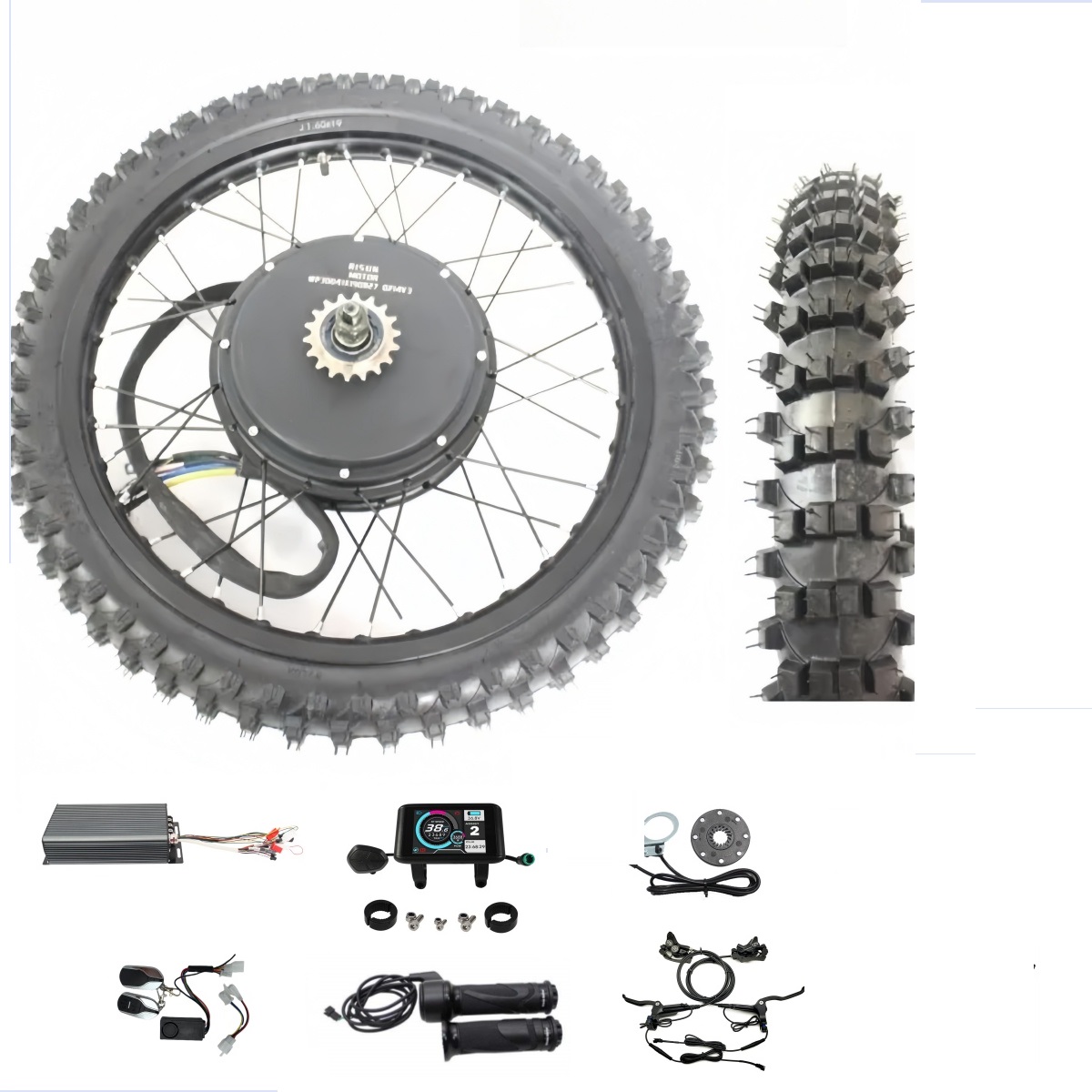 Zestaw do konwersji tylnego ko – 72V 8000W Brushless Hub Motor recenzja i cena