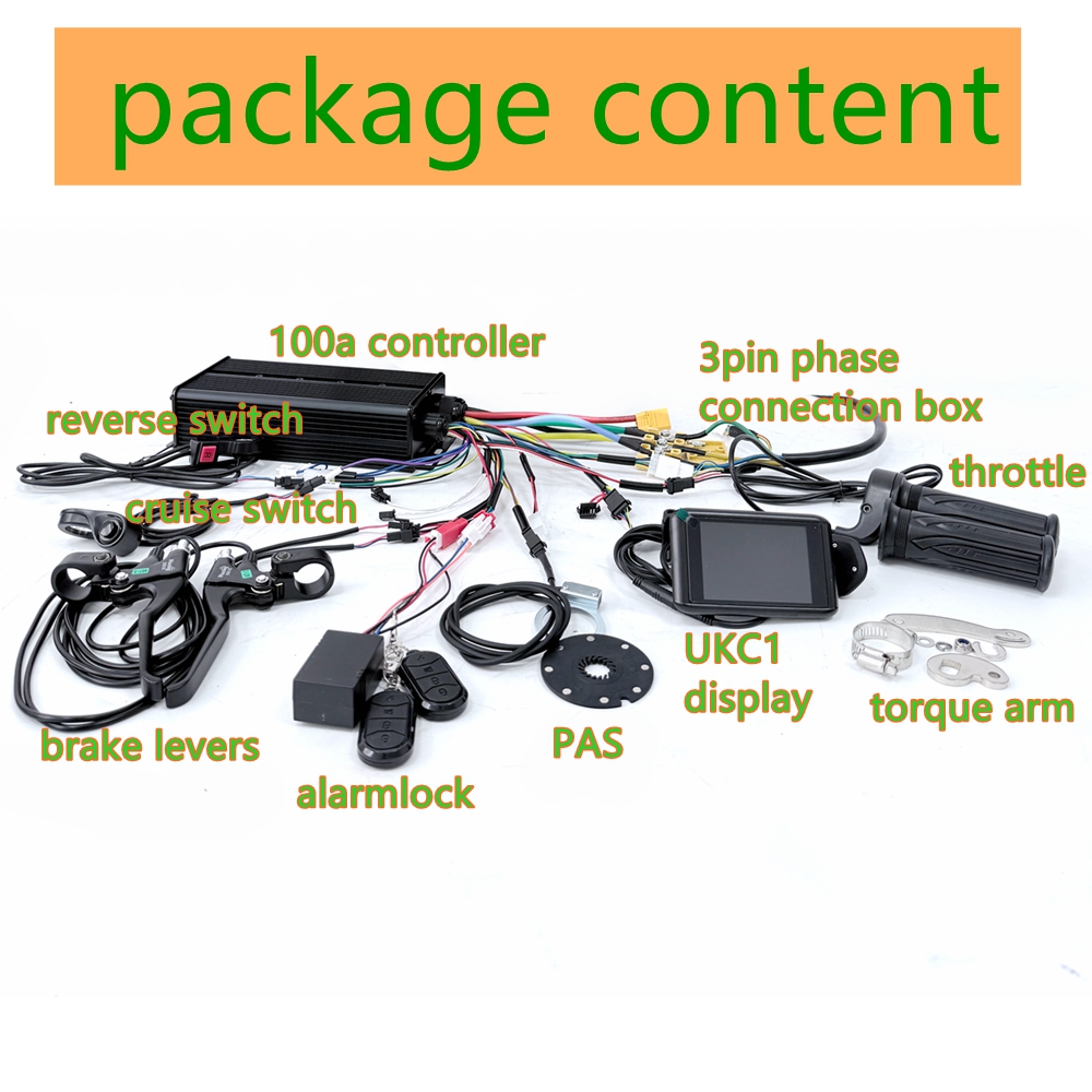 NBpower 72V 5000W 70-90km/h Ze – 5000W Hub Motor Kit 72V recenzja i cena