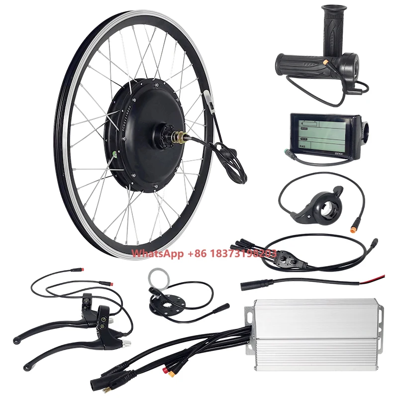 Nowy Zestaw do Konwersji Elekt – 12000W Electric Motorcycle Hub Motor recenzja i cena