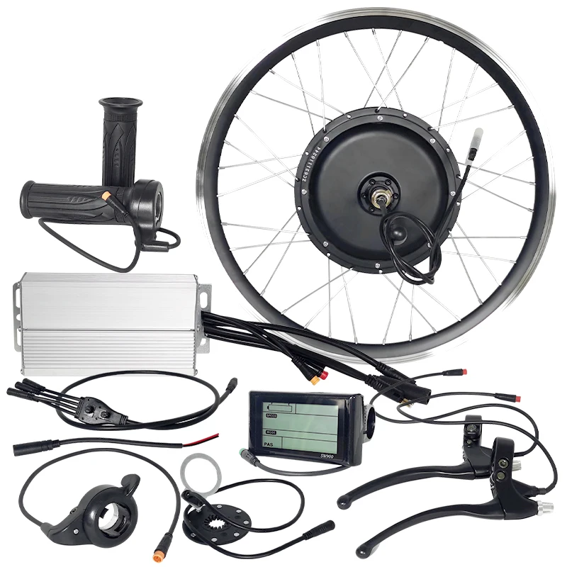 Nowy Zestaw do Konwersji Elekt – 12000W Electric Motorcycle Hub Motor recenzja i cena