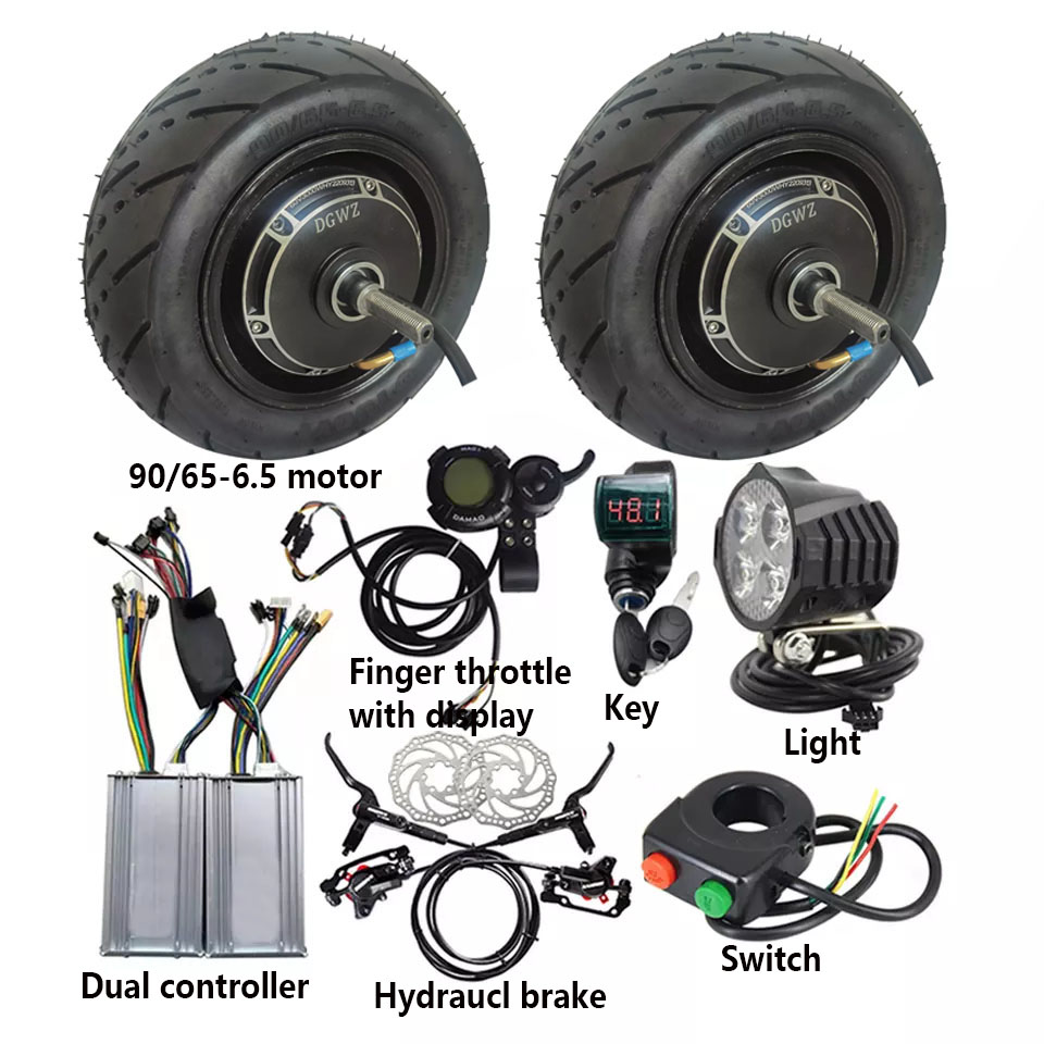 Zestaw do konwersji roweru ele – Dual Motor Ebike Kit 2000W recenzja i cena