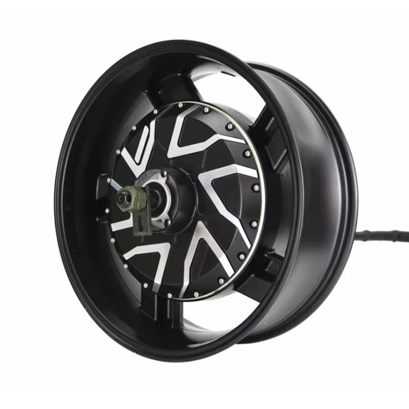 Silnik QS 12000W 17X6,0 cala V – 12000W Electric Motorcycle Hub Motor recenzja i cena