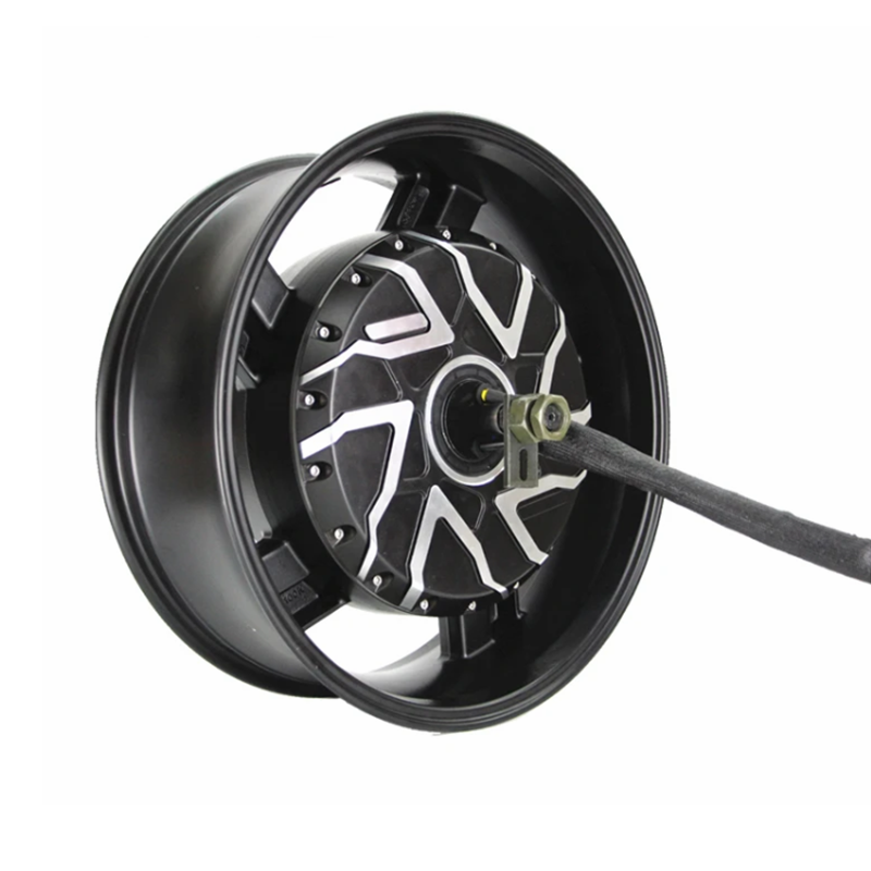 Silnik QS 12000W 17X6,0 cala V – 12000W Electric Motorcycle Hub Motor recenzja i cena