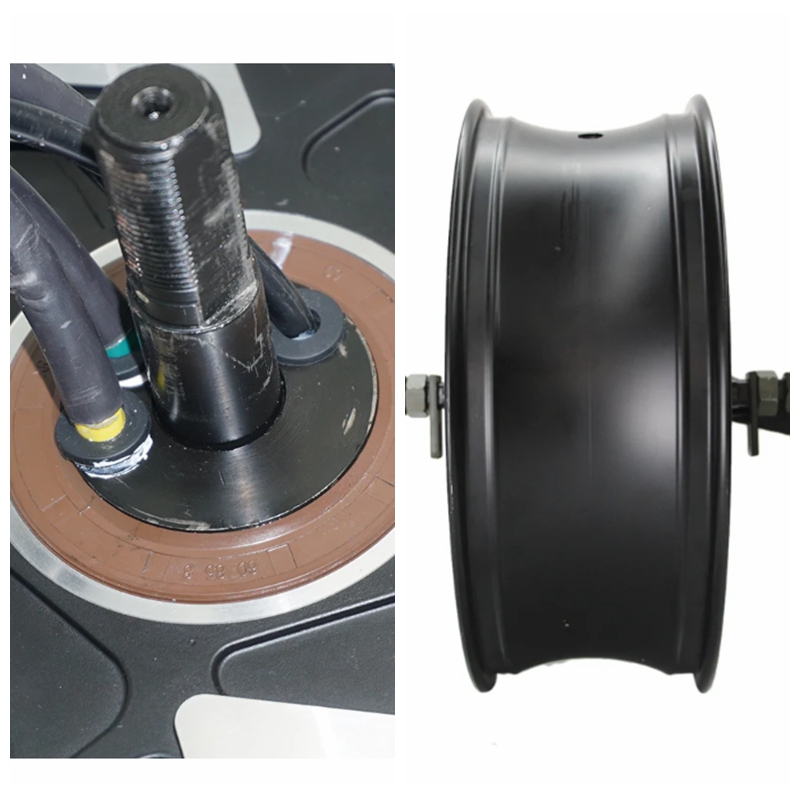 Silnik QS 12000W 17X6,0 cala V – 12000W Electric Motorcycle Hub Motor recenzja i cena