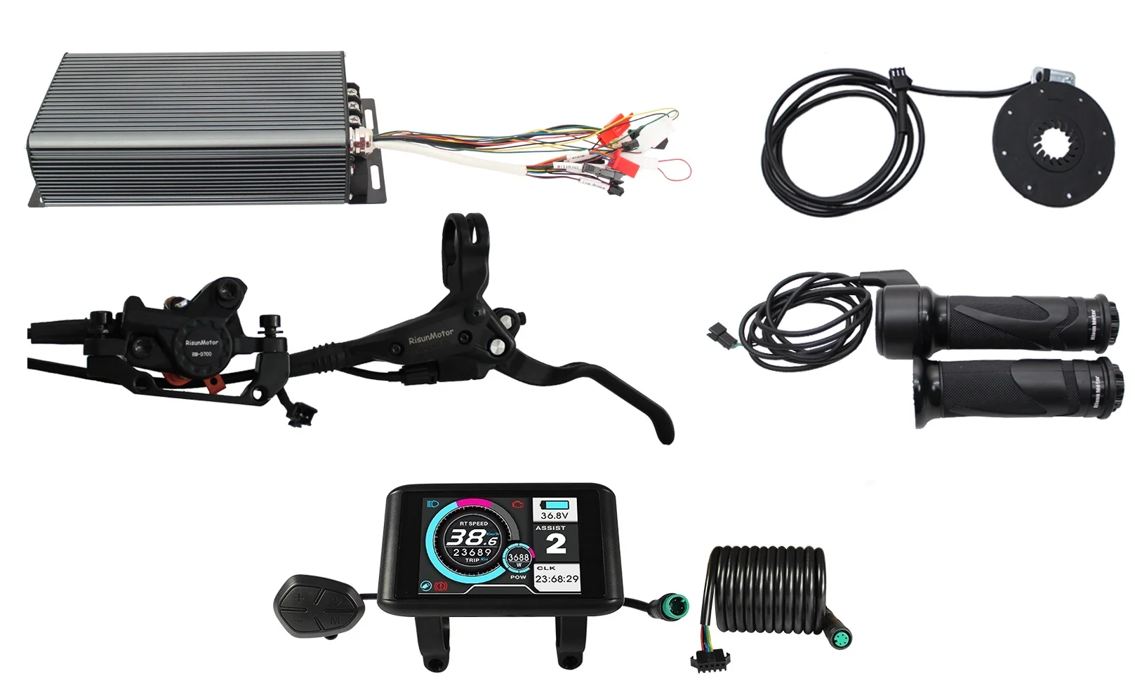 Zestawy do konwersji rowerów e – 5000W Hub Motor Kit 72V recenzja i cena