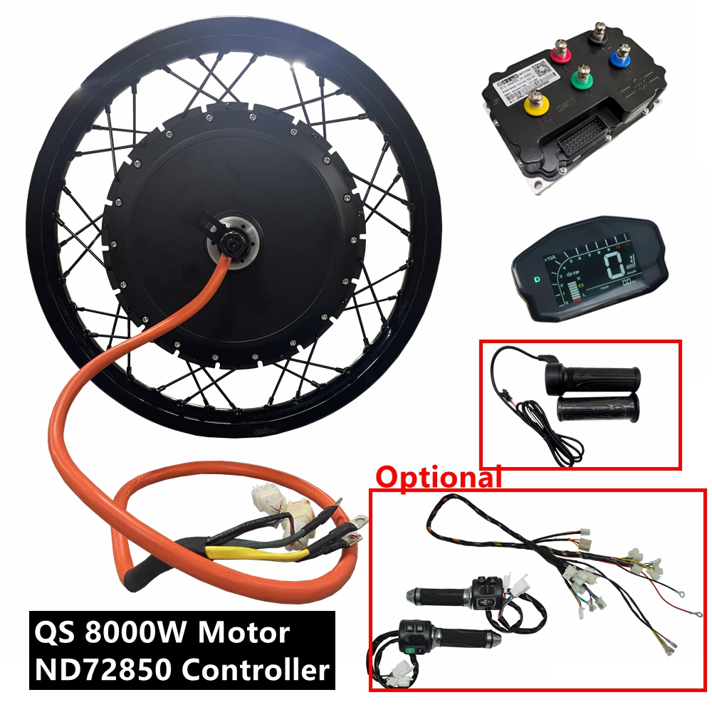 Zestaw do roweru elektrycznego – 72V 8000W Brushless Hub Motor recenzja i cena
