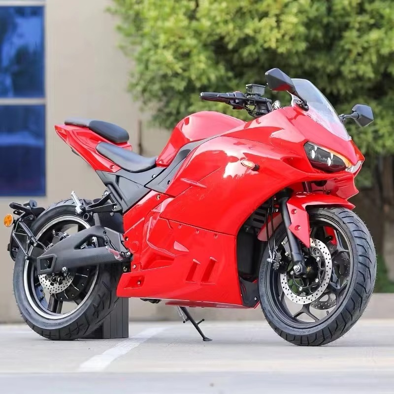Elektryczny motocykl wyścigowy – 72V 8000W Brushless Hub Motor recenzja i cena