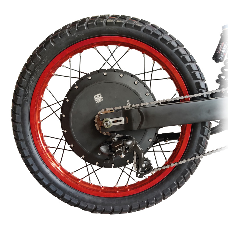 Zestaw do konwersji motocykla  – 12000W Electric Motorcycle Hub Motor recenzja i cena