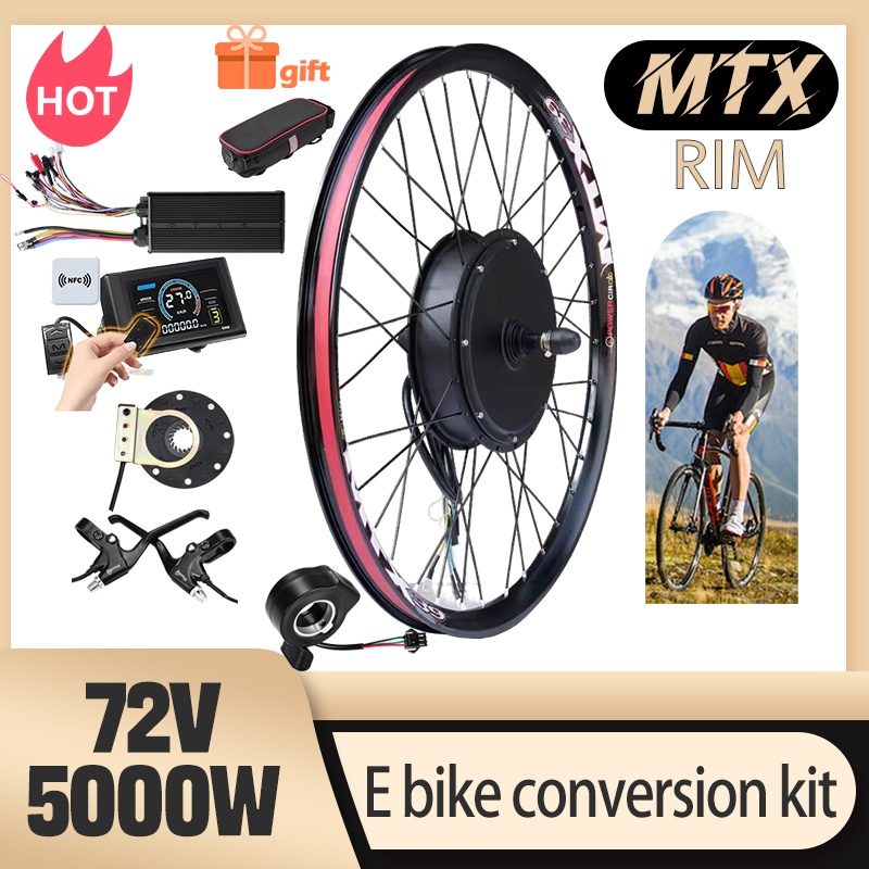 Zestaw do konwersji roweru ele – 5000W Hub Motor Kit 72V recenzja i cena