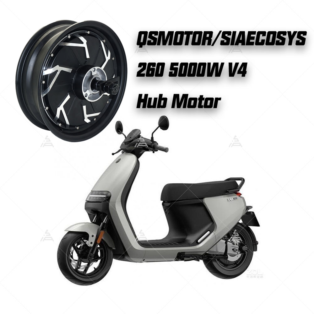 Silnik QSMotor QS260 V4 5000W  – Direct Drive Hub Motor 72V 5000W recenzja i cena