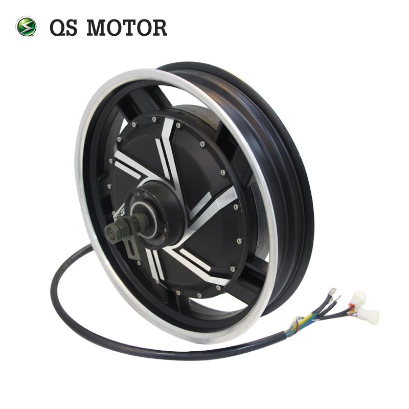 QSMOTOR QS273 17-calowy 3000W  – 17 Inch Motorcycle Rim Hub Motor 72V recenzja i cena
