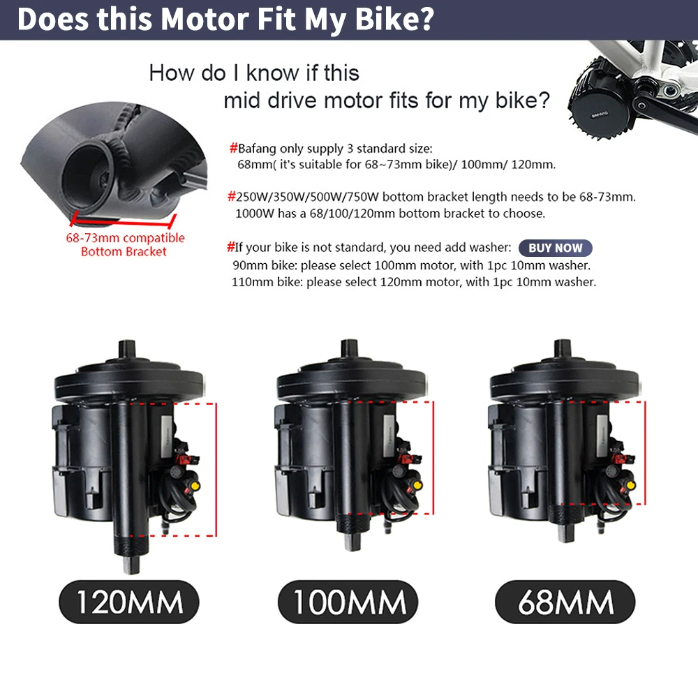 Bafang BBSHD 1000W 48V 68mm Ze – Side Hung Mid Drive Motor Kit recenzja i cena